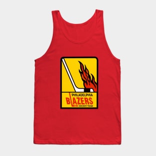 Short-lived Philadelphia Blazers Hockey 1972 Tank Top